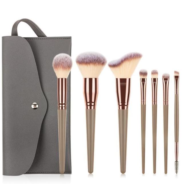 Soft Bristle Makeup Brush Set – Custom Logo Cosmetic Brush Kit with Storage Case,Soft Bristle Makeup Brush Set – Custom Logo Cosmetic Brush Kit with Storage Case 