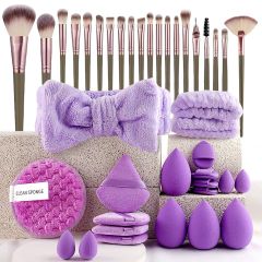 All-in-One Makeup Tool Kit –  Brush Set with Beauty Blenders & Skincare Accessories,All-in-One Makeup Tool Kit –  Brush Set with Beauty Blenders & Skincare Accessories 