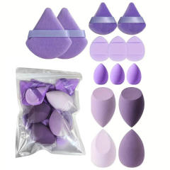 Multi-color Makeup Sponge Set – 16Pcs Assorted Beauty Blender Kit with Sealed Packaging,Multi-color Makeup Sponge Set – 16Pcs Assorted Beauty Blender Kit with Sealed Packaging 
