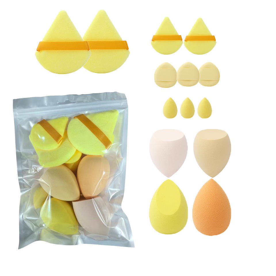 Multi-color Makeup Sponge Set – 16Pcs Assorted Beauty Blender Kit with Sealed Packaging,Multi-color Makeup Sponge Set – 16Pcs Assorted Beauty Blender Kit with Sealed Packaging 