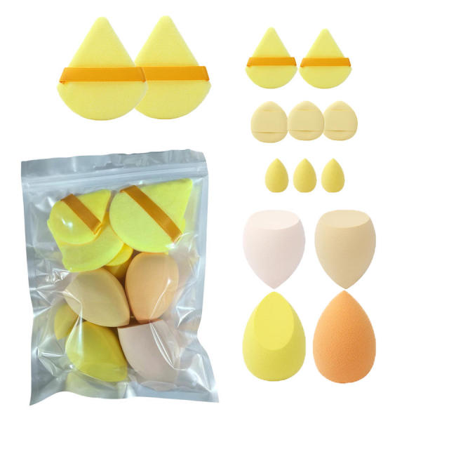 Multi-color Makeup Sponge Set – 16Pcs Assorted Beauty Blender Kit with Sealed Packaging,Multi-color Makeup Sponge Set – 16Pcs Assorted Beauty Blender Kit with Sealed Packaging 