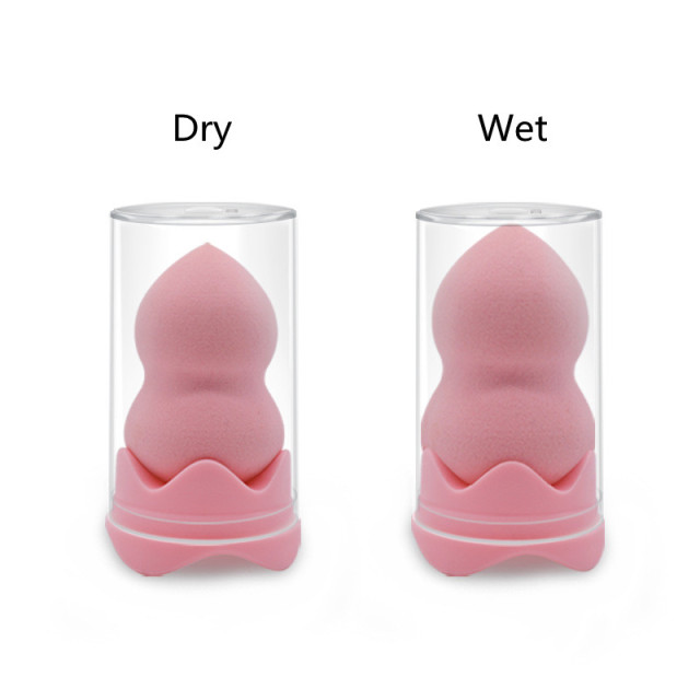 Two-in-One Makeup Sponge with Breathable Storage Case – Custom Logo Cosmetic Blender Kit for Wholesale,Two-in-One Makeup Sponge with Breathable Storage Case – Custom Logo Cosmetic Blender Kit for B2B Wholesale 