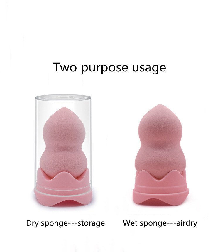 Two-in-One Makeup Sponge with Breathable Storage Case – Custom Logo Cosmetic Blender Kit for Wholesale,Two-in-One Makeup Sponge with Breathable Storage Case – Custom Logo Cosmetic Blender Kit for B2B Wholesale 
