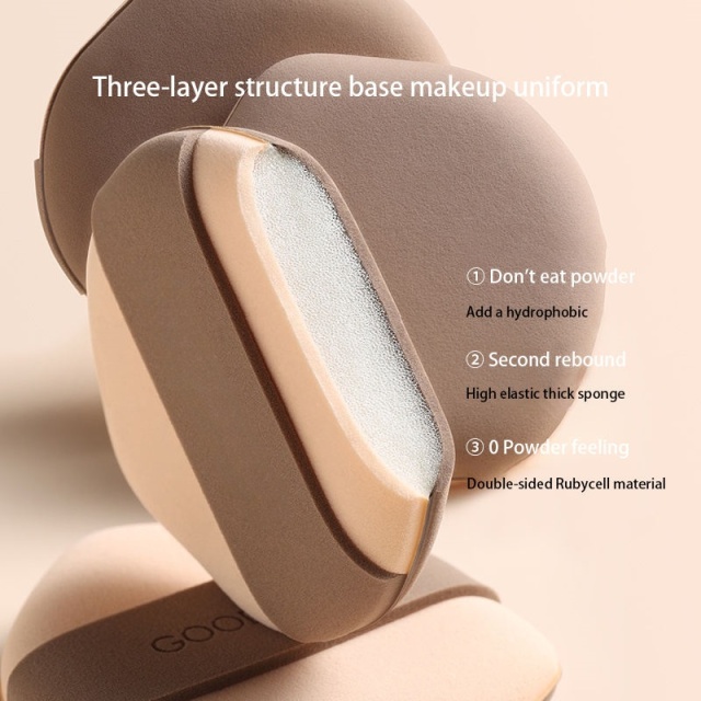 Triple-layer Thickened Makeup Puff – Milk-touch Rubycell Cosmetic Sponge for B2B Wholesale,Triple-layer Thickened Makeup Puff – Milk-touch Rubycell Cosmetic Sponge for B2B Wholesale 