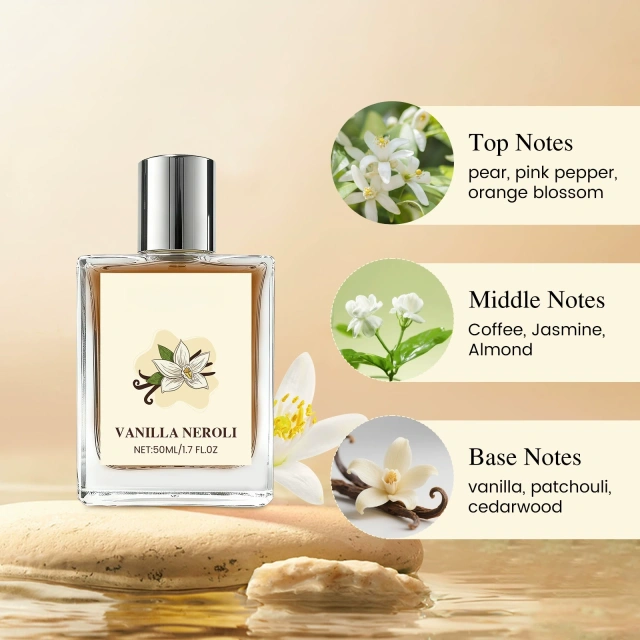 Vanilla Neroli Perfume Wholesale | 50ml Long-Lasting Floral Gourmand Fragrance Supplier,Vanilla Neroli Perfume Wholesale | 50ml Long-Lasting Floral Gourmand Fragrance Supplier 