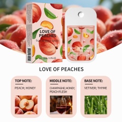 Love of Peaches Hair & Body Spray Wholesale | 50ml Portable Peach Champagne Fragrance Supplier,Love of Peaches Hair & Body Spray Wholesale | 50ml Portable Peach Champagne Fragrance Supplier 