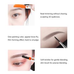 3-in-1 Eyebrow Pencil with Razor - B2B Bulk 3-Shade Custom Logo Eyebrow Makeup Wholesale Supplier,3-in-1 Eyebrow Pencil with Razor - B2B Bulk 3-Shade Custom Logo Eyebrow Makeup Wholesale Supplier 