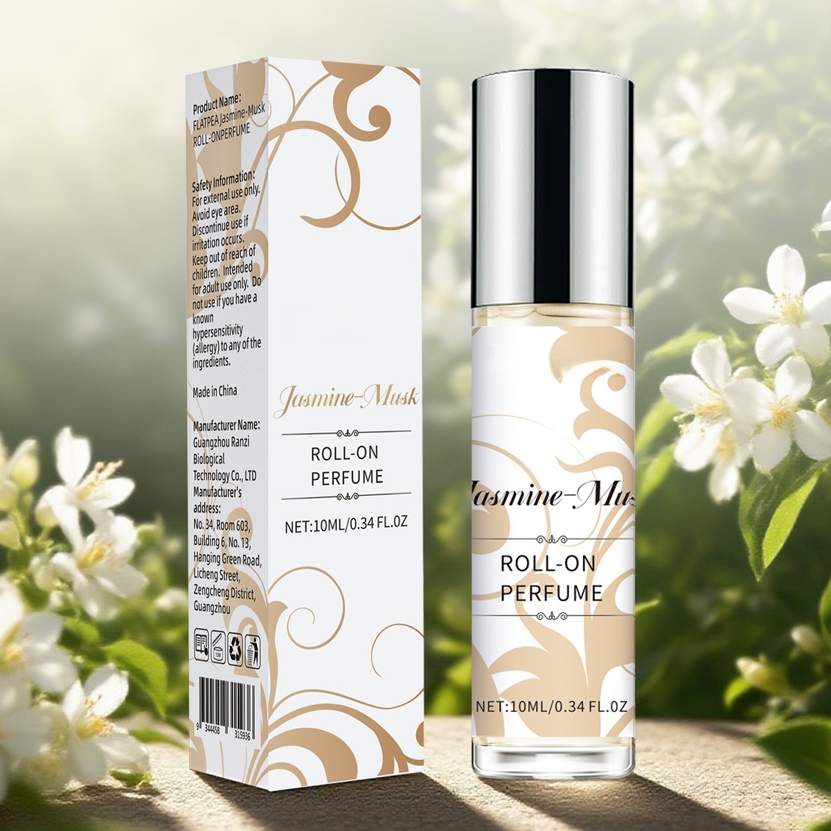Jasmine Musk Roll-On Perfume Oil - Wholesale 10ml Floral Woody Fragrance Supplier,Jasmine Musk Roll-On Perfume Oil Wholesale | 10ml Women's Floral Woody Fragrance Supplier for Bulk Orders 