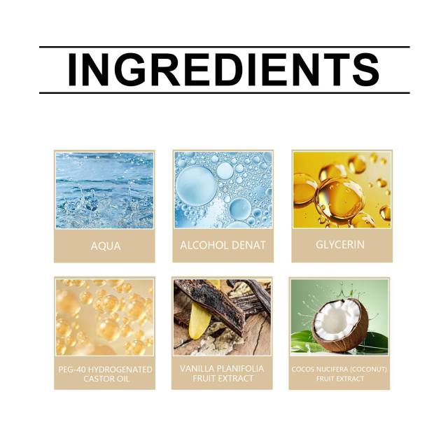 Vanilla Coconut Hair & Body Perfume Mist - Moisturizing Fragrance Wholesale Supplier,Vanilla Coconut Hair & Body Perfume Mist - Moisturizing Fragrance Wholesale Supplier 