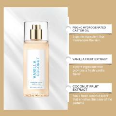 Vanilla Coconut Hair & Body Perfume Mist - Moisturizing Fragrance Wholesale Supplier,Vanilla Coconut Hair & Body Perfume Mist - Moisturizing Fragrance Wholesale Supplier 