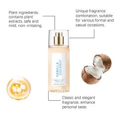 Vanilla Coconut Hair & Body Perfume Mist - Moisturizing Fragrance Wholesale Supplier,Vanilla Coconut Hair & Body Perfume Mist - Moisturizing Fragrance Wholesale Supplier 