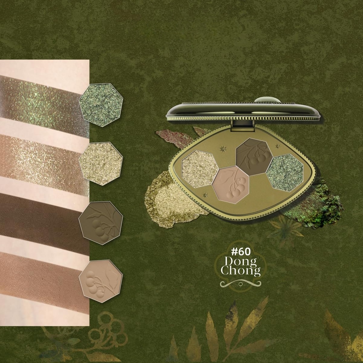 Hallucination Eyeshadow Palette - B2B Bulk Custom Logo Vintage Green Makeup Wholesale Supplier,Hallucination Eyeshadow Palette - B2B Bulk Custom Logo Vintage Green Makeup Wholesale Supplier 