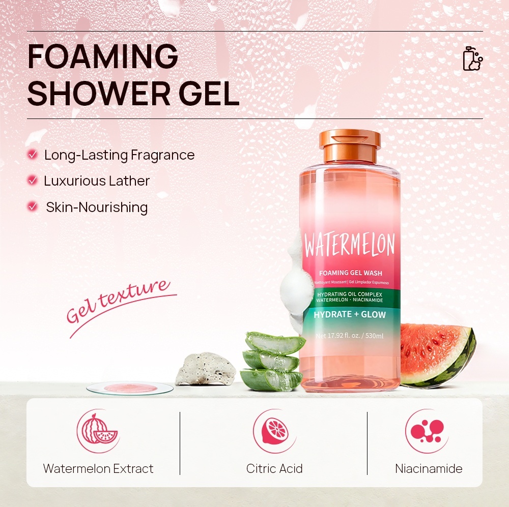 Watermelon Hydrating Foaming Shower Gel Bulk Supplier | B2B Hotel & Beauty Salon Body Care Wholesaler,Watermelon Hydrating Foaming Shower Gel Bulk Supplier | B2B Hotel & Beauty Salon Body Care Wholesaler 