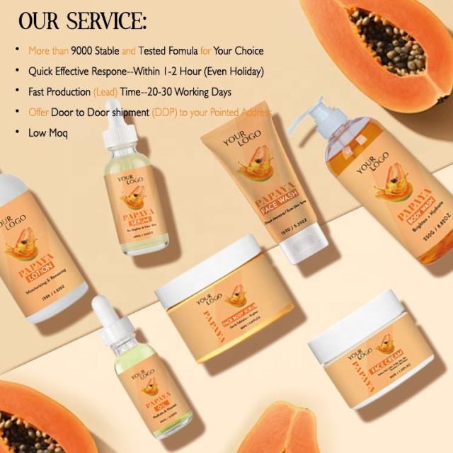 Papaya Brightening Skincare Set Bulk Supplier | B2B Beauty Salon & Skincare Brand OEM/ODM Wholesaler,Papaya Brightening Skincare Set Bulk Supplier | B2B Beauty Salon & Skincare Brand OEM/ODM Wholesaler 