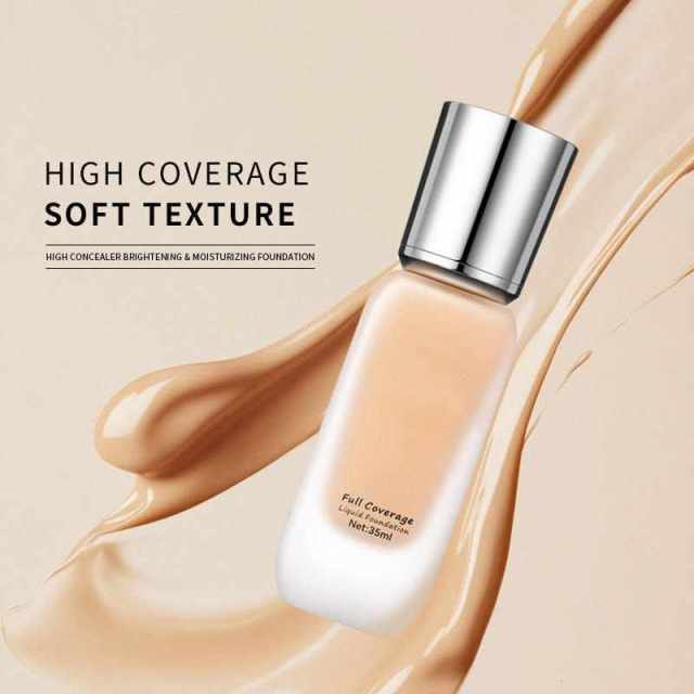 Evens Out And Brightens Skin Tone, High Moisturizing Properties  High-Coverage Foundation OEM | Wholesale Supplier,High-Coverage Foundation, Evens Out And Brightens Skin Tone, High Moisturizing Properties 