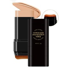 Luminous Dual-Ended Concealer Foundation Stick with Built-in Brushes OEM Manufacturer | 24H Long-Lasting For Wholesale,Luminous Dual-Ended Concealer Foundation Stick with Built-in Brushes OEM Manufacturer | 24H Long-Lasting For Wholesale 
