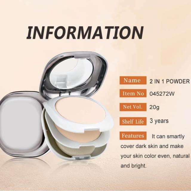 Long-lasting, High-Coverage, Matte Dual-Layer Powder Foundation | OEM Manufacturer | Wholesale Supplier,Long-lasting, High-Coverage, Matte Dual-Layer Powder Foundation | OEM Manufacturer | Wholesale Supplier 