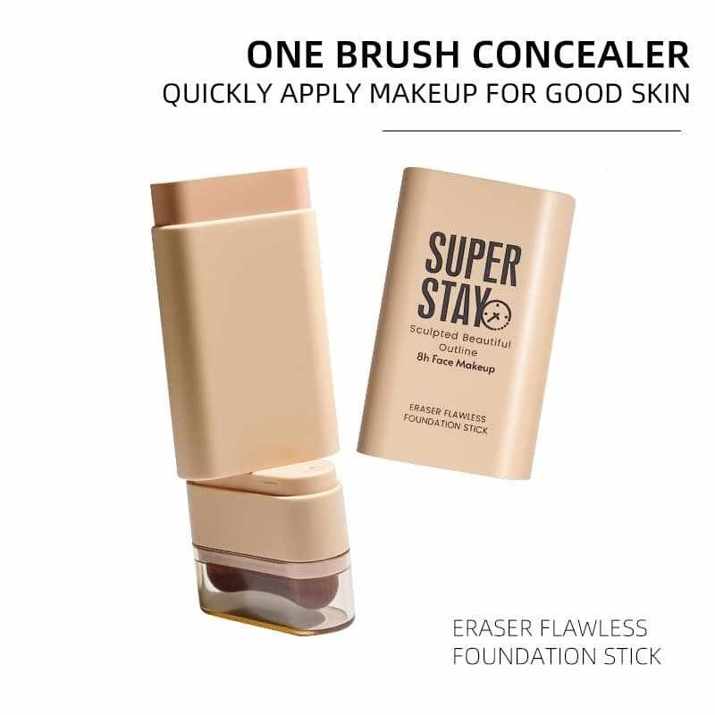 2-in-1 Flawless Foundation Stick with Concealer, Oil Control and Moisturizing Effects OEM Manufacturer,2-in-1 Flawless Foundation Stick with Concealer, Oil Control and Moisturizing Effects OEM Manufacturer 