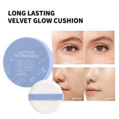 Long-Wear Concealing Liquid Foundation Cushion & Hydrating Concealing BB Cream,Long-Wear Concealing Liquid Foundation Cushion & Hydrating Concealing BB Cream 