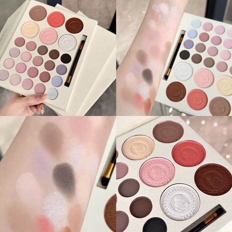Shimmer & Matte Highlighting, Blush, Contouring, Eyeshadow Palette OEM Manufacturer & Supplier,Shimmer & Matte Highlighting, Blush, Contouring, Eyeshadow Palette OEM Manufacturer & Supplier 