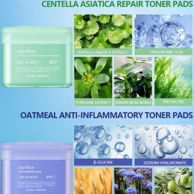 OEM/ODM Cotton Pads Centella Asiatica Soothing & Repairing Vitamin Hydrating and Moisturizing Pads,OEM/ODM Cotton Pads Centella Asiatica Soothing & Repairing Vitamin Hydrating and Moisturizing Pads 