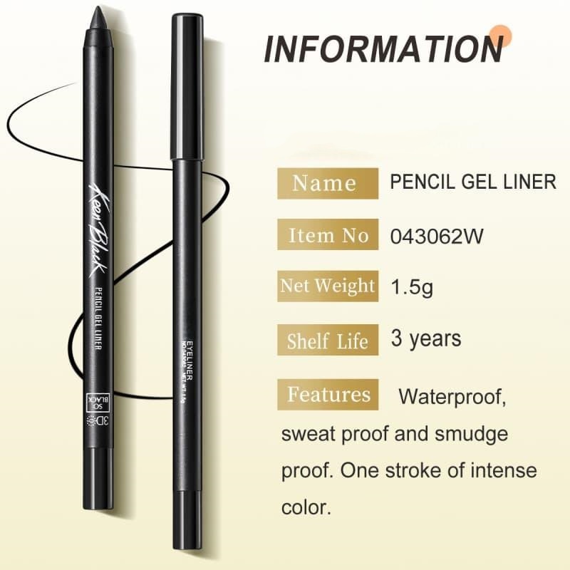 Long-lasting Waterproof Natural Black Eyeliner OEM Manufacturer & Supplier,Long-lasting Waterproof Natural Black Eyeliner OEM Manufacturer & Supplier 