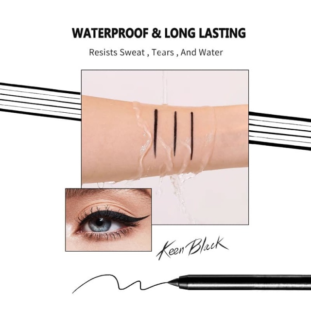 Long-lasting Waterproof Natural Black Eyeliner OEM Manufacturer & Supplier,Long-lasting Waterproof Natural Black Eyeliner OEM Manufacturer & Supplier 