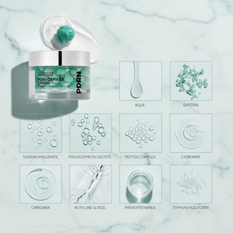 OEM/ODM Customized PDRN Deep Moisturizing Capsule Cream Anti-Wrinkle, Firming and Hydrating Hyaluronic Acid,OEM/ODM Customized PDRN Deep Moisturizing Capsule Cream Anti-Wrinkle, Firming and Hydrating Hyaluronic Acid 