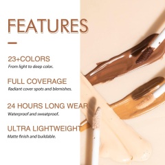 Contouring Full Coverage Liquid & Cream Concealer OEM Manufacturer & Supplier,Contouring Full Coverage Liquid & Cream Concealer OEM Manufacturer & Supplier 