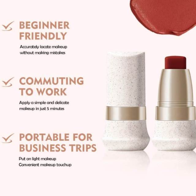 Silky Smooth Contour with Even Color Rendering Dual-End Blush Stick OEM Manufacturer & Supplier,Silky Smooth Contour with Even Color Rendering Dual-End Blush Stick OEM Manufacturer & Supplier 