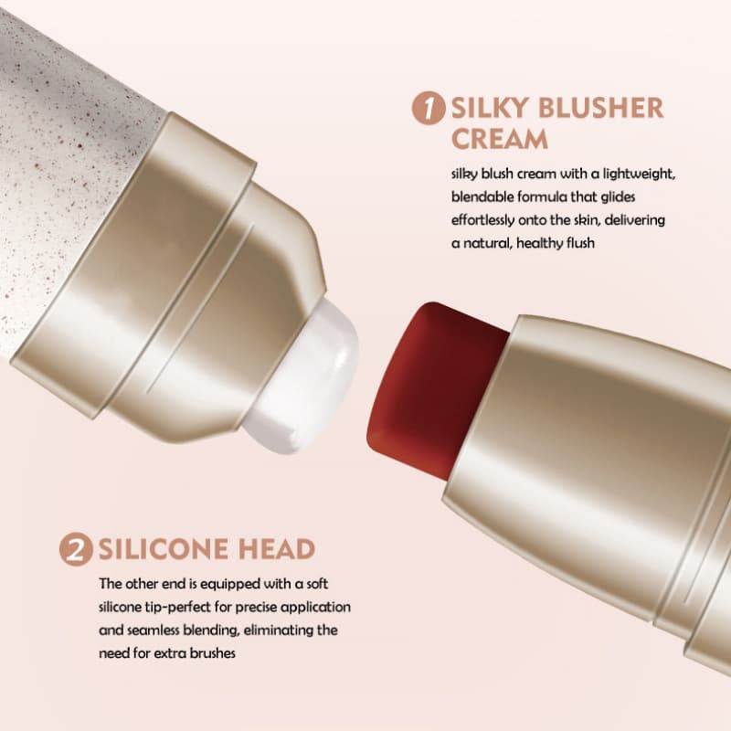 Silky Smooth Contour with Even Color Rendering Dual-End Blush Stick OEM Manufacturer & Supplier,Silky Smooth Contour with Even Color Rendering Dual-End Blush Stick OEM Manufacturer & Supplier 