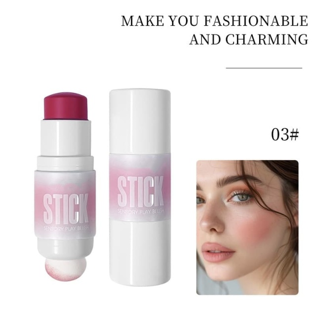 Dual-Head Cream Blush, Matte, Natural, Low-Saturation, Skin-Brightening Blush Stick OEM Manufacturer,Dual-Head Cream Blush, Matte, Natural, Low-Saturation, Skin-Brightening Blush Stick OEM Manufacturer 