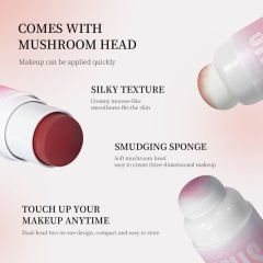 Dual-Head Cream Blush, Matte, Natural, Low-Saturation, Skin-Brightening Blush Stick OEM Manufacturer,Dual-Head Cream Blush, Matte, Natural, Low-Saturation, Skin-Brightening Blush Stick OEM Manufacturer 