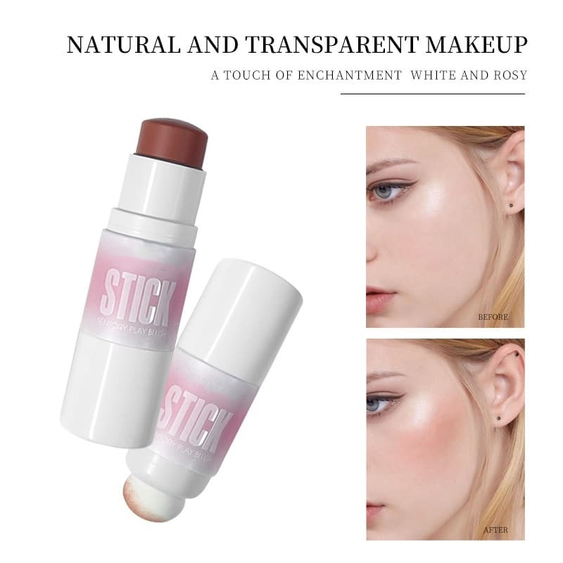 Dual-Head Cream Blush, Matte, Natural, Low-Saturation, Skin-Brightening Blush Stick OEM Manufacturer,Dual-Head Cream Blush, Matte, Natural, Low-Saturation, Skin-Brightening Blush Stick OEM Manufacturer 