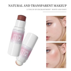 Dual-Head Cream Blush, Matte, Natural, Low-Saturation, Skin-Brightening Blush Stick OEM Manufacturer,Dual-Head Cream Blush, Matte, Natural, Low-Saturation, Skin-Brightening Blush Stick OEM Manufacturer 