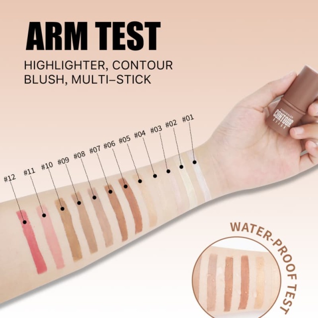 Contour Stick for Facial Sculpting & Makeup, Natural Concealer Blush Highlighter Stick OEM Manufacturer,Contour Stick for Facial Sculpting & Makeup, Natural Concealer Blush Highlighter Stick OEM Manufacturer 