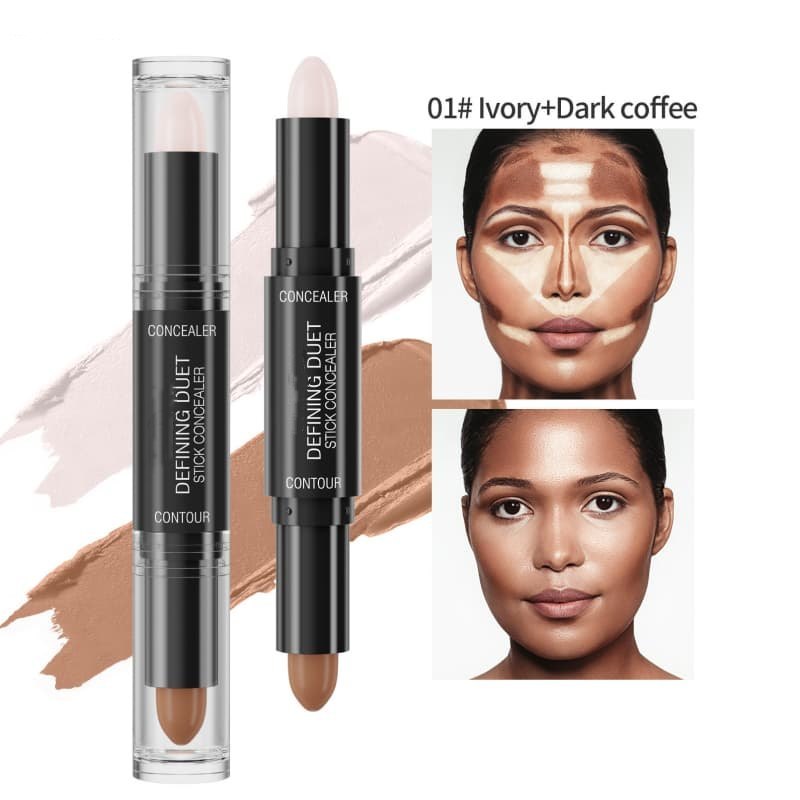 Dual-end Contour Stick, Shading, Highlighting, Brightening, Waterproof Concealer Pen OEM Manufacturer & Supplier,Dual-end Contour Stick, Shading, Highlighting, Brightening, Waterproof Concealer Pen OEM Manufacturer & Supplier 