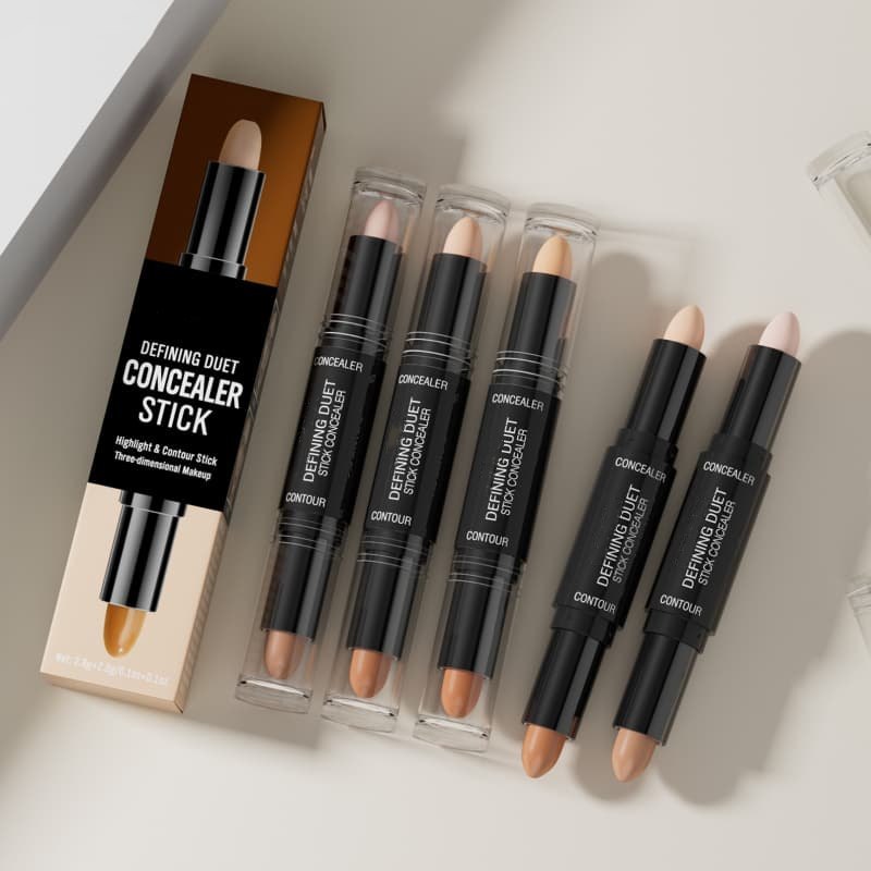 Dual-end Contour Stick, Shading, Highlighting, Brightening, Waterproof Concealer Pen OEM Manufacturer & Supplier,Dual-end Contour Stick, Shading, Highlighting, Brightening, Waterproof Concealer Pen OEM Manufacturer & Supplier 