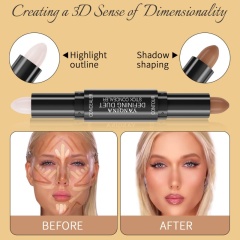 Dual-end Contour Stick, Shading, Highlighting, Brightening, Waterproof Concealer Pen OEM Manufacturer & Supplier,Dual-end Contour Stick, Shading, Highlighting, Brightening, Waterproof Concealer Pen OEM Manufacturer & Supplier 