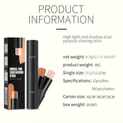 2-in-1 Highlight & Contour Stick, Brightening Concealer OEM Manufacturer & Supplier,2-in-1 Highlight & Contour Stick, Brightening Concealer OEM Manufacturer & Supplier 