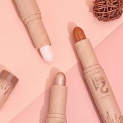 Dual-ended Highlight & Contour Stick, Shading & Concealer Pen OEM Manufacturer & Supplier,Dual-ended Highlight & Contour Stick, Shading & Concealer Pen OEM Manufacturer & Supplier 