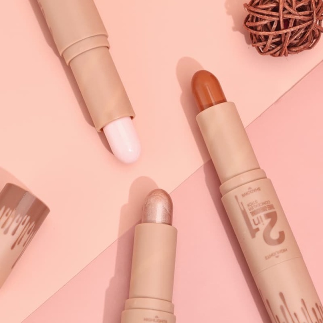 Dual-ended Highlight & Contour Stick, Shading & Concealer Pen OEM Manufacturer & Supplier,Dual-ended Highlight & Contour Stick, Shading & Concealer Pen OEM Manufacturer & Supplier 