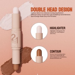 Dual-ended Highlight & Contour Stick, Shading & Concealer Pen OEM Manufacturer & Supplier,Dual-ended Highlight & Contour Stick, Shading & Concealer Pen OEM Manufacturer & Supplier 