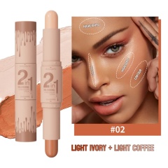Dual-ended Highlight & Contour Stick, Shading & Concealer Pen OEM Manufacturer & Supplier,Dual-ended Highlight & Contour Stick, Shading & Concealer Pen OEM Manufacturer & Supplier 