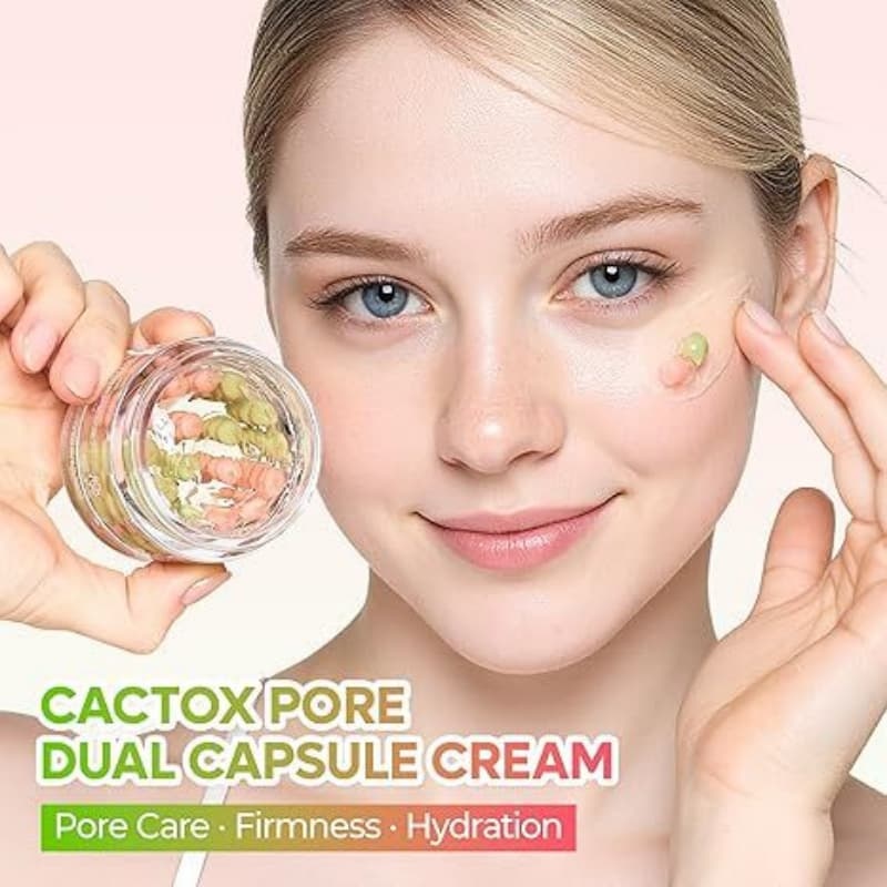 Cactox Pore Dual Capsule Cream OEM Manufacturer & Supplier,Cactox Pore Dual Capsule Cream OEM 