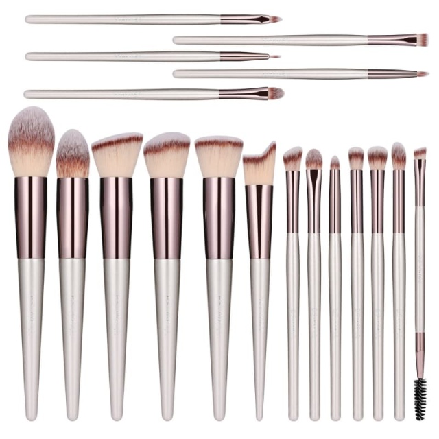 18-Piece Makeup Brush Set, Unbranded Beauty Tools OEM Manufacturer & Supplier,12-Piece Portable Makeup Brush Set, Beauty Tools OEM Manufacturer & Supplier 