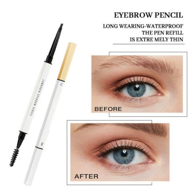 Matte Dual-Ended Eyebrow Pencil - Waterproof, Long-Lasting, Natural Eyebrow Makeup OEM Manufacturer & Supplier,Matte Dual-Ended Eyebrow Pencil - Waterproof, Long-Lasting, Natural Eyebrow Makeup OEM Manufacturer & Supplier 