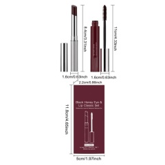 Classic Brown Set, Mascara, Moisturizing Silky Lipstick With Natural Color Payoff OEM Manufacturer & Supplier,Classic Brown Set, Mascara, Moisturizing Silky Lipstick With Natural Color Payoff OEM Manufacturer & Supplier 