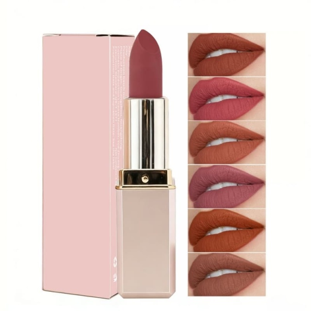 Six-Color Matte Non-Fading Lipstick & Lip Gloss OEM Manufacturer & Supplier,Six-Color Matte Non-Fading Lipstick & Lip Gloss OEM Manufacturer & Supplier 