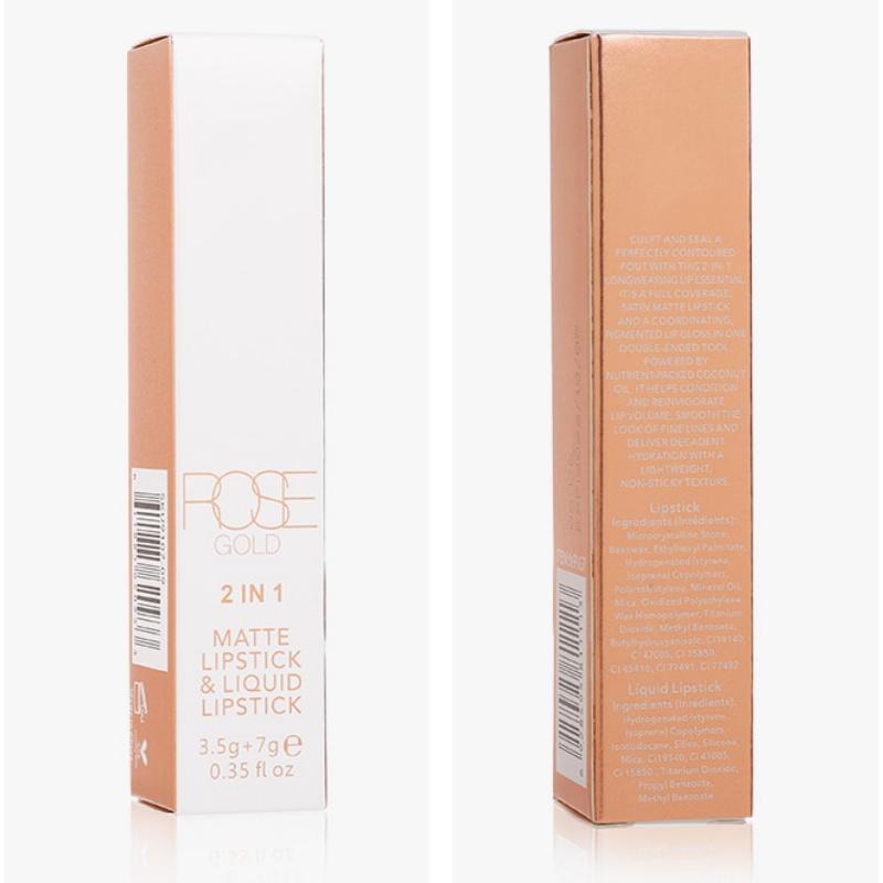 Double-Ended Matte Lip Gloss/ Lipstick, Two-In-One Velvety Gradient Lipstick | OEM Manufacturer & Supplier,Double-Ended Matte Lip Gloss/ Lipstick, Two-In-One Velvety Gradient Lipstick | OEM Manufacturer & Supplier 